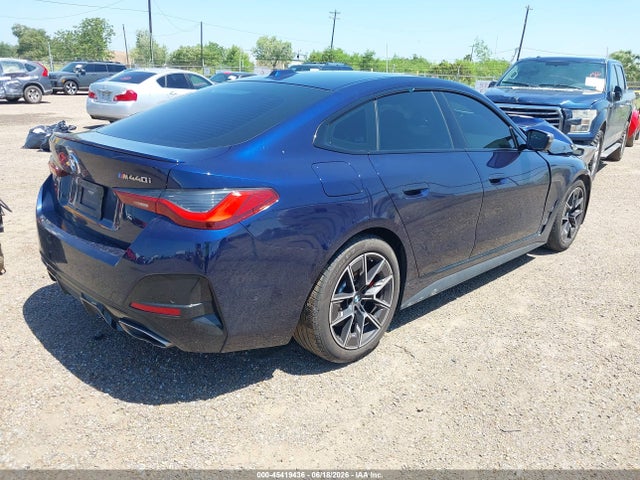 45419436 :رقم المزاد ، WBA13AW00NFM55294 vin ، 2022 Bmw M440i Gran Coupe Xdrive مزاد بيع