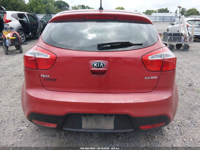 2015 Kia Rio Ex მანქანა იყიდება აუქციონზე, vin: KNADN5A33F6441181, აუქციონის ნომერი: 45419592