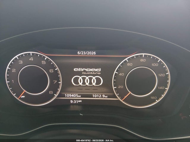 Продаж на аукціоні авто 2018 Audi A4 Allroad 2.0t Premium/2.0t Tech Premium, vin: WA18NAF40JA062363, номер лоту: 45419762