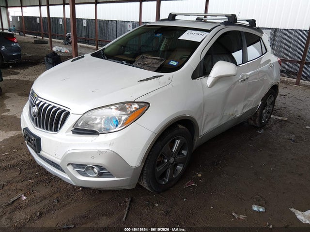 2013 Buick Encore Premium მანქანა იყიდება აუქციონზე, vin: KL4CJDSB2DB180165, აუქციონის ნომერი: 45419894