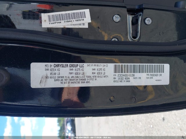 Dodge Charger Sxt 2014 2C3CDXHG5EH161298 Image 9