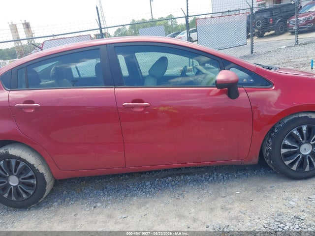 2013 Kia Rio Ex მანქანა იყიდება აუქციონზე, vin: KNADN4A37D6303828, აუქციონის ნომერი: 45419927