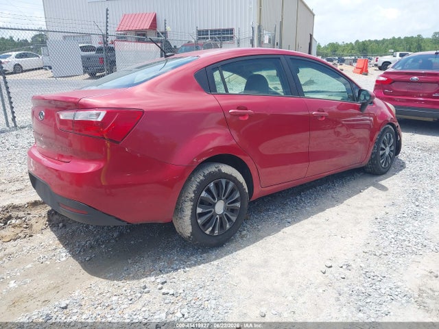 2013 Kia Rio Ex მანქანა იყიდება აუქციონზე, vin: KNADN4A37D6303828, აუქციონის ნომერი: 45419927
