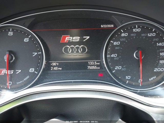 Aukcja sprzedaży 2014 Audi Rs 7 4.0t Prestige, vin: WUAW2AFC8EN901450, numer aukcji: 45419961
