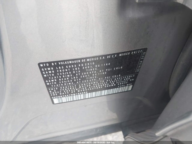 3VV8B7AX7NM166989 Volkswagen Tiguan 2.0t Se R-line Black