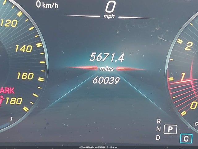 45420034 :رقم المزاد ، W1N0J6EB0MF949201 vin ، 2021 Mercedes-benz Amg Glc 43 Coupe 4matic مزاد بيع