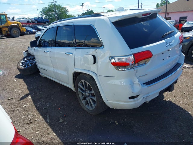 Aukcja sprzedaży 2018 Jeep Grand Cherokee Overland 4x4, vin: 1C4RJFCG9JC230913, numer aukcji: 45420047