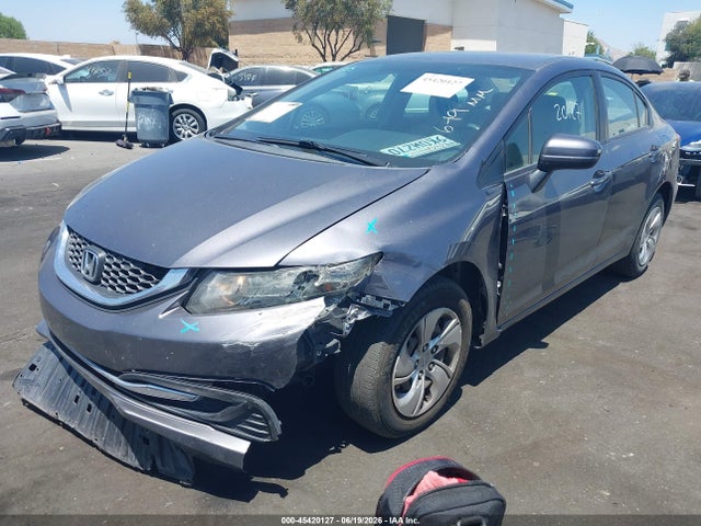 Honda Civic Lx 2014 19XFB2F53EE057004 Image 2