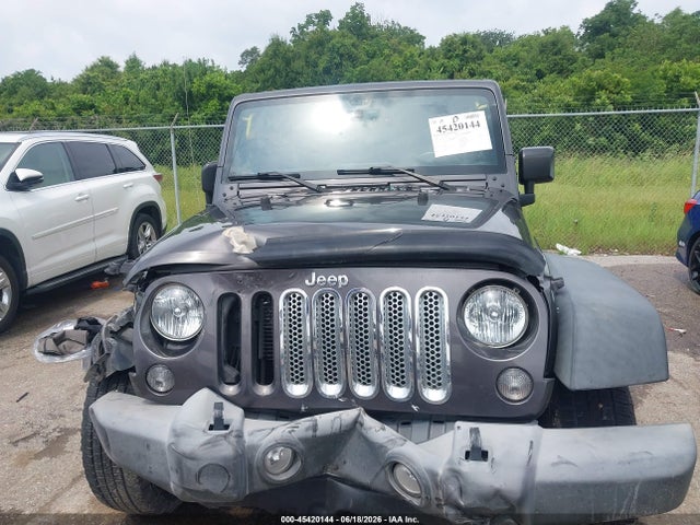 45420144 :رقم المزاد ، 1C4BJWDG5GL250665 vin ، 2016 Jeep Wrangler Unlimited Sport مزاد بيع