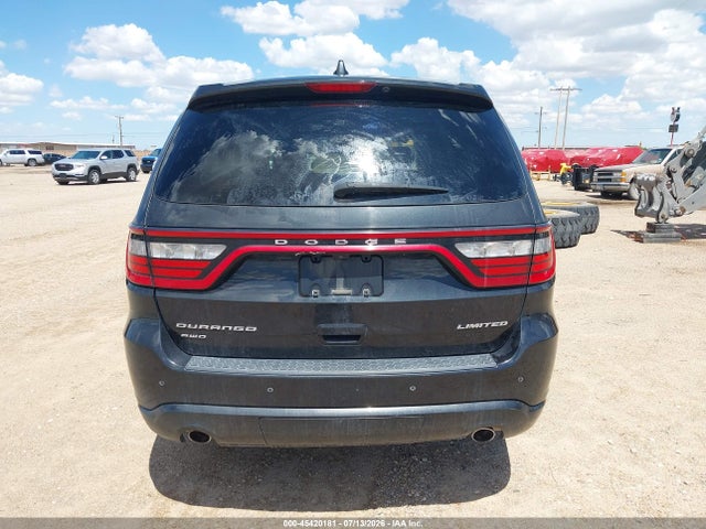2015 Dodge Durango Limited მანქანა იყიდება აუქციონზე, vin: 1C4RDJDG8FC114621, აუქციონის ნომერი: 45420181