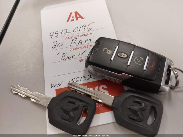 2020 Ram 1500 მანქანა იყიდება აუქციონზე, vin: 1C6SRFLT3LN155132, აუქციონის ნომერი: 45420196