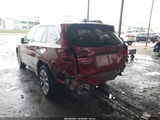 Продаж на аукціоні авто 2017 Subaru Outback 2.5i Limited, vin: 4S4BSANC4H3306426, номер лоту: 45420233