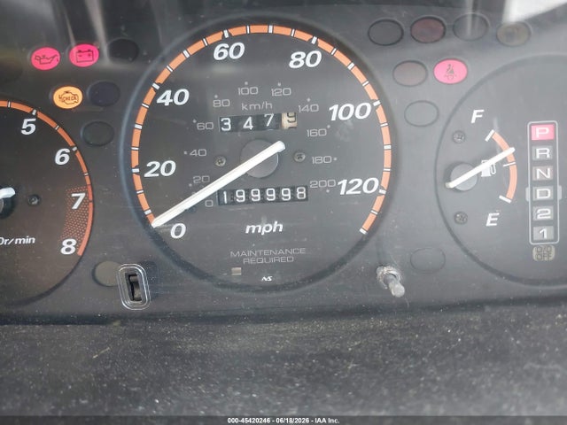 1999 Honda Cr-v Lx მანქანა იყიდება აუქციონზე, vin: JHLRD2848XC006204, აუქციონის ნომერი: 45420246