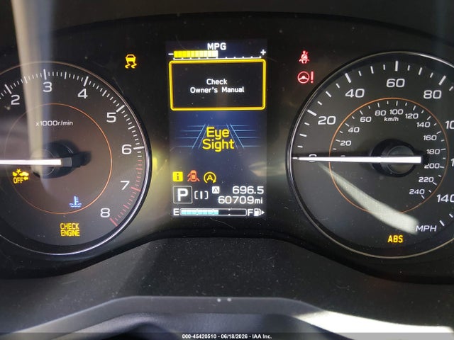 45420510 :رقم المزاد ، JF2GTAEC0NH206122 vin ، 2022 Subaru Crosstrek Premium مزاد بيع