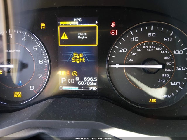 45420510 :رقم المزاد ، JF2GTAEC0NH206122 vin ، 2022 Subaru Crosstrek Premium مزاد بيع