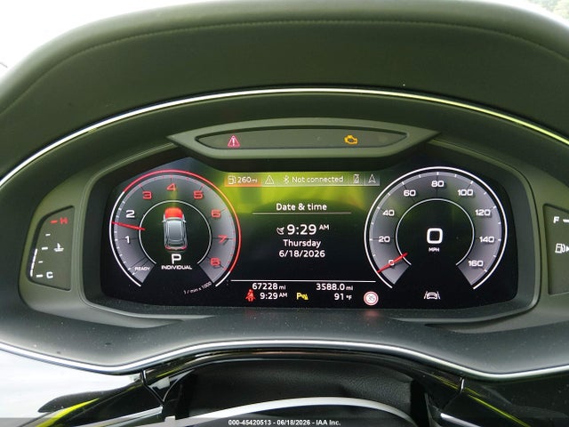 45420513 :رقم المزاد ، WA1FVAF12LD027127 vin ، 2020 Audi Q8 Prestige 55 Tfsi Quattro Tiptronic مزاد بيع