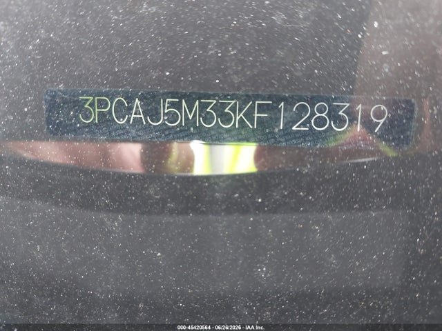 45420564 :رقم المزاد ، 3PCAJ5M33KF128319 vin ، 2019 Infiniti Qx50 Essential مزاد بيع