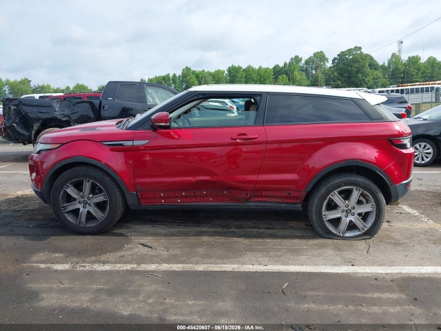 2013 Land Rover Range Rover Evoque Pure Plus მანქანა იყიდება აუქციონზე, vin: SALVP1BGXDH751382, აუქციონის ნომერი: 45420607