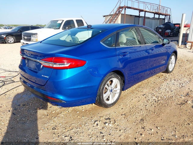 3FA6P0UUXJR212737 Ford Fusion Hybrid S