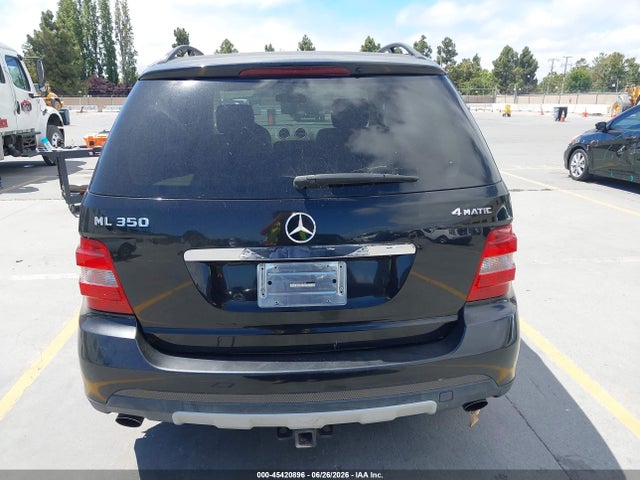 Aukcja sprzedaży 2006 Mercedes-benz Ml 350 4matic, vin: 4JGBB86E96A109124, numer aukcji: 45420896