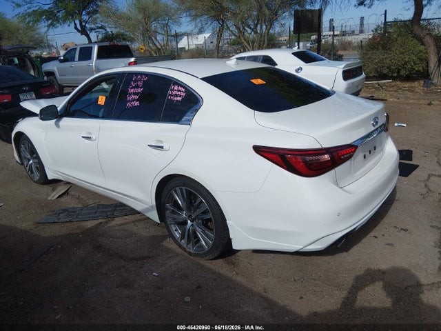 Aukcja sprzedaży 2021 Infiniti Q50 Sensory, vin: JN1EV7CP3MM700623, numer aukcji: 45420960