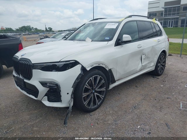 2021 Bmw X7 M50i მანქანა იყიდება აუქციონზე, vin: 5UXCX6C08M9H85944, აუქციონის ნომერი: 45420967