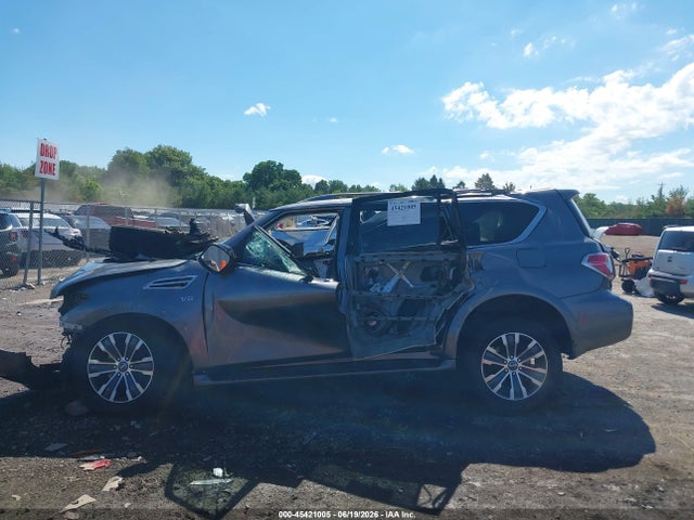 2019 Nissan Armada Sl მანქანა იყიდება აუქციონზე, vin: JN8AY2NC7K9587649, აუქციონის ნომერი: 45421005