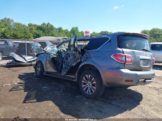 2019 Nissan Armada Sl მანქანა იყიდება აუქციონზე, vin: JN8AY2NC7K9587649, აუქციონის ნომერი: 45421005