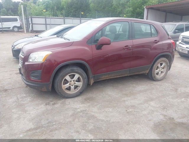 Продажа на аукционе авто 2016 Chevrolet Trax Ls, vin: 3GNCJNSBXGL256897, номер лота: 45421007