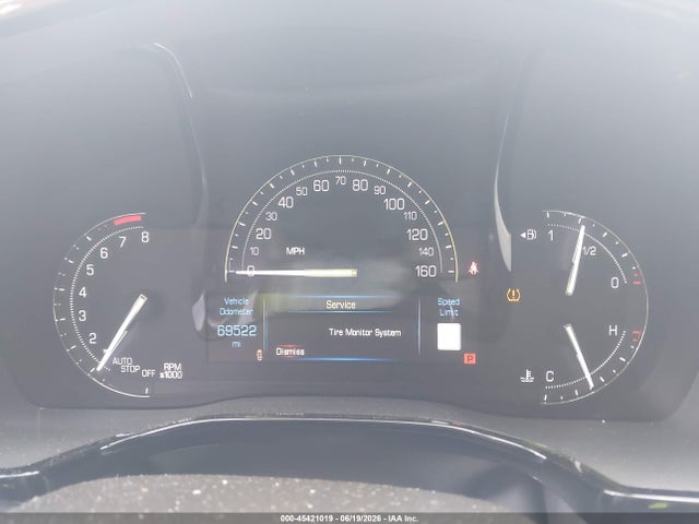 45421019 :رقم المزاد ، 1GYKNCRS7KZ264762 vin ، 2019 Cadillac Xt5 Luxury مزاد بيع