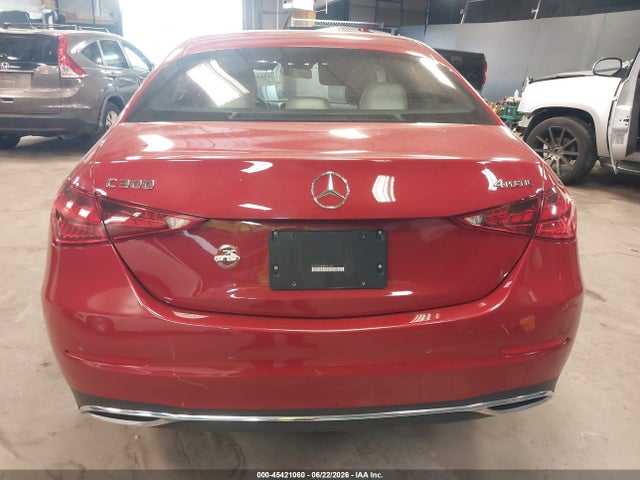 2024 Mercedes-benz C 300 მანქანა იყიდება აუქციონზე, vin: W1KAF4HB3RR187345, აუქციონის ნომერი: 45421060