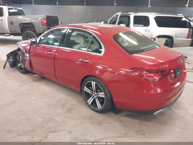 2024 Mercedes-benz C 300 მანქანა იყიდება აუქციონზე, vin: W1KAF4HB3RR187345, აუქციონის ნომერი: 45421060
