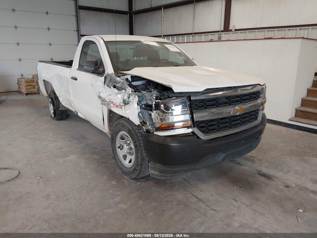 2018 Chevrolet Silverado 1500 Work Truck მანქანა იყიდება აუქციონზე, vin: 1GCNCNEH7JZ101316, აუქციონის ნომერი: 45421098