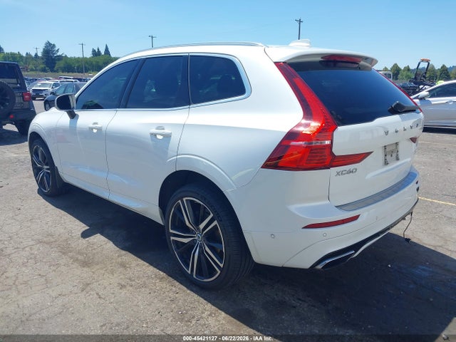 45421127 :رقم المزاد ، LYVA22RM9KB177751 vin ، 2019 Volvo Xc60 T6 R-design مزاد بيع