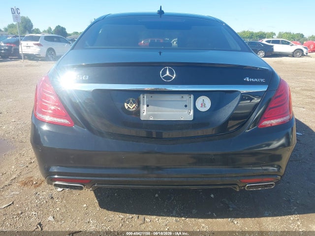 Aukcja sprzedaży 2016 Mercedes-benz S 550 4matic, vin: WDDUG8FB0GA230622, numer aukcji: 45421158