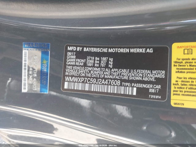 Mini Hardtop Cooper S 2018 WMWXP7C59J2A47608 Image 9
