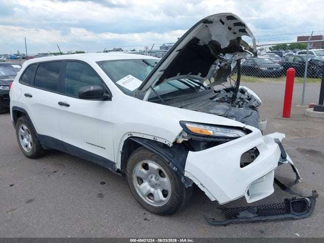 Продажа на аукционе авто 2016 Jeep Cherokee Sport, vin: 1C4PJMABXGW294162, номер лота: 45421224