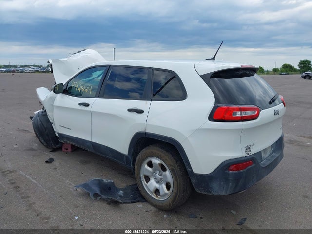 Продаж на аукціоні авто 2016 Jeep Cherokee Sport, vin: 1C4PJMABXGW294162, номер лоту: 45421224