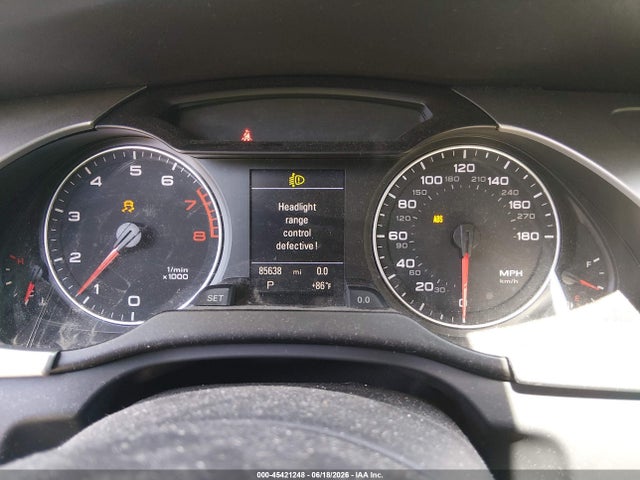 2009 Audi A4 2.0t Premium მანქანა იყიდება აუქციონზე, vin: WAUSF78K09N046804, აუქციონის ნომერი: 45421248