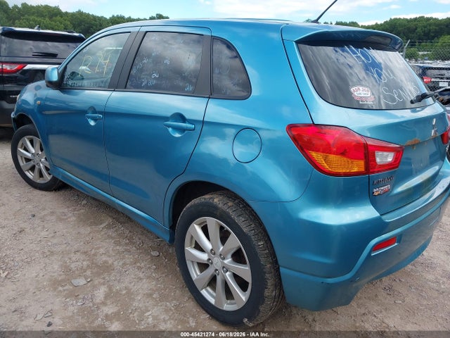 2012 Mitsubishi Outlander Sport Se მანქანა იყიდება აუქციონზე, vin: JA4AR4AU9CZ009812, აუქციონის ნომერი: 45421274