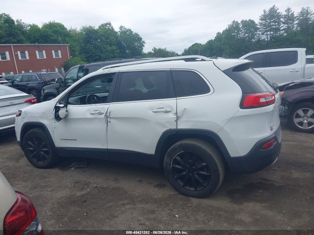 Продаж на аукціоні авто 2016 Jeep Cherokee Limited, vin: 1C4PJMDB9GW244994, номер лоту: 45421282