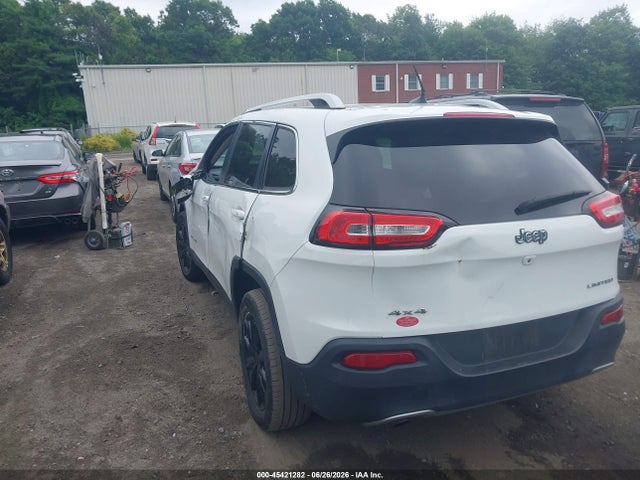 Продаж на аукціоні авто 2016 Jeep Cherokee Limited, vin: 1C4PJMDB9GW244994, номер лоту: 45421282