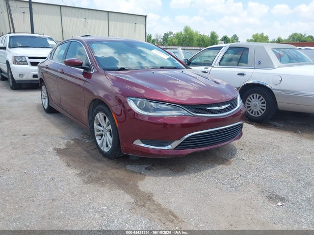Продажа на аукционе авто 2016 Chrysler 200 Limited, vin: 1C3CCCAB8GN175121, номер лота: 45421291