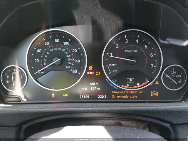 2017 Bmw 430i მანქანა იყიდება აუქციონზე, vin: WBA4R7C37HK896316, აუქციონის ნომერი: 45421361