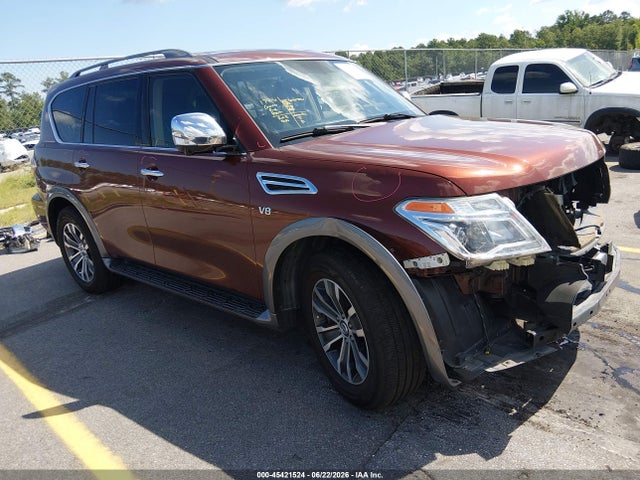 45421524 :رقم المزاد ، JN8AY2NCXK9583112 vin ، 2019 Nissan Armada Sl مزاد بيع
