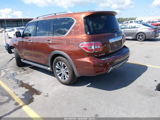 45421524 :رقم المزاد ، JN8AY2NCXK9583112 vin ، 2019 Nissan Armada Sl مزاد بيع