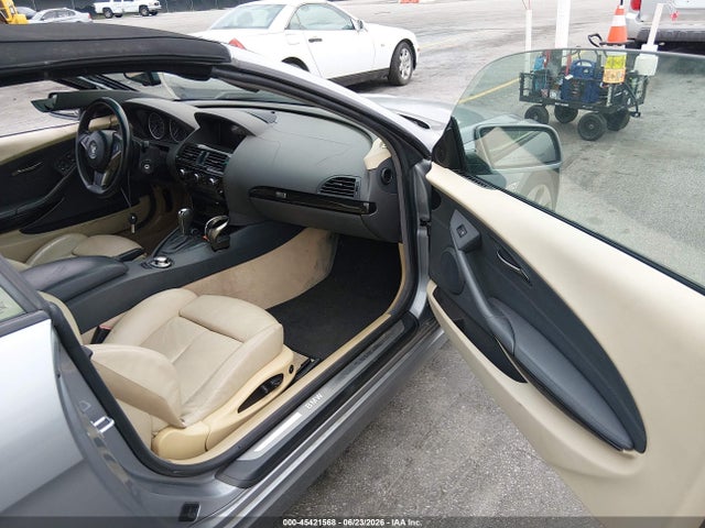 2005 Bmw 645ci მანქანა იყიდება აუქციონზე, vin: WBAEK734X5B328882, აუქციონის ნომერი: 45421568