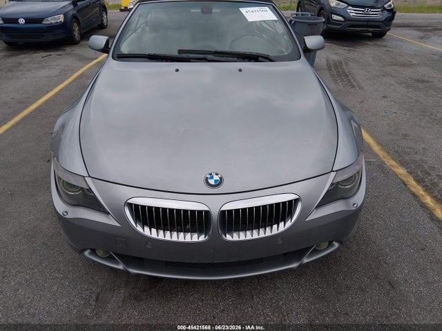 2005 Bmw 645ci მანქანა იყიდება აუქციონზე, vin: WBAEK734X5B328882, აუქციონის ნომერი: 45421568