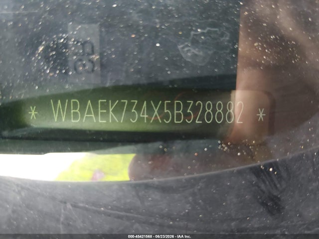 2005 Bmw 645ci მანქანა იყიდება აუქციონზე, vin: WBAEK734X5B328882, აუქციონის ნომერი: 45421568