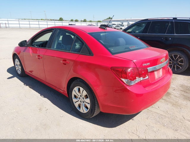 45421602 :رقم المزاد ، 1G1PA5SH2F7235018 vin ، 2015 Chevrolet Cruze Ls Auto مزاد بيع